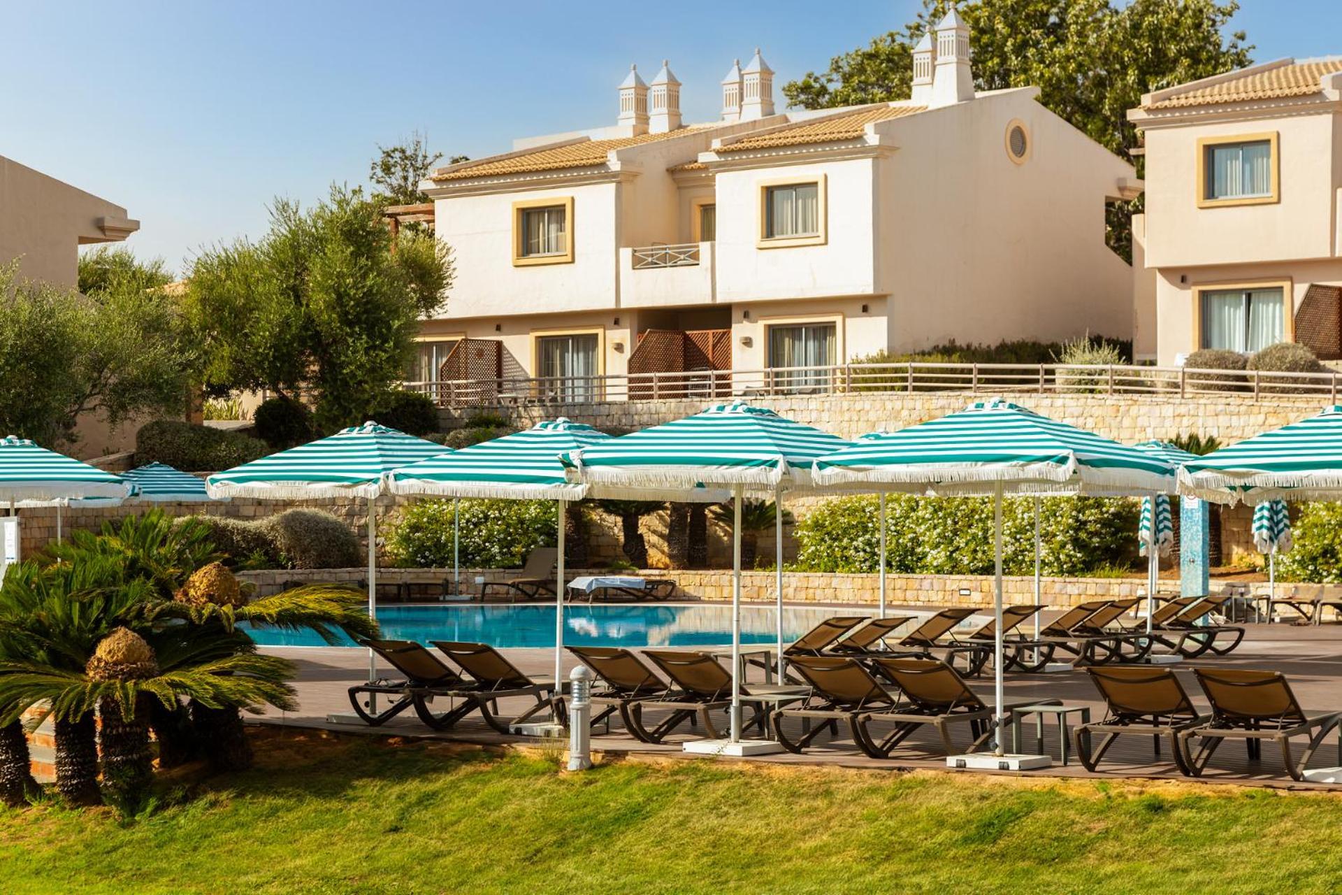 Grande Real Santa Eulalia Resort & Hotel Spa Albufeira Exterior photo A pool at a hotel in Portugal