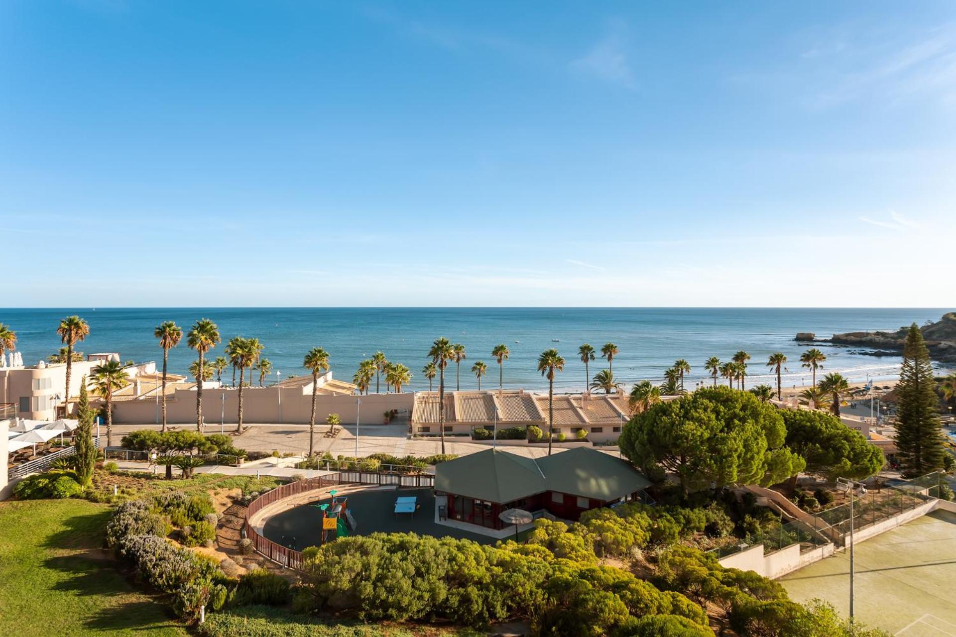 Grande Real Santa Eulalia Resort & Hotel Spa Albufeira Exterior photo View of the beach from the hotel