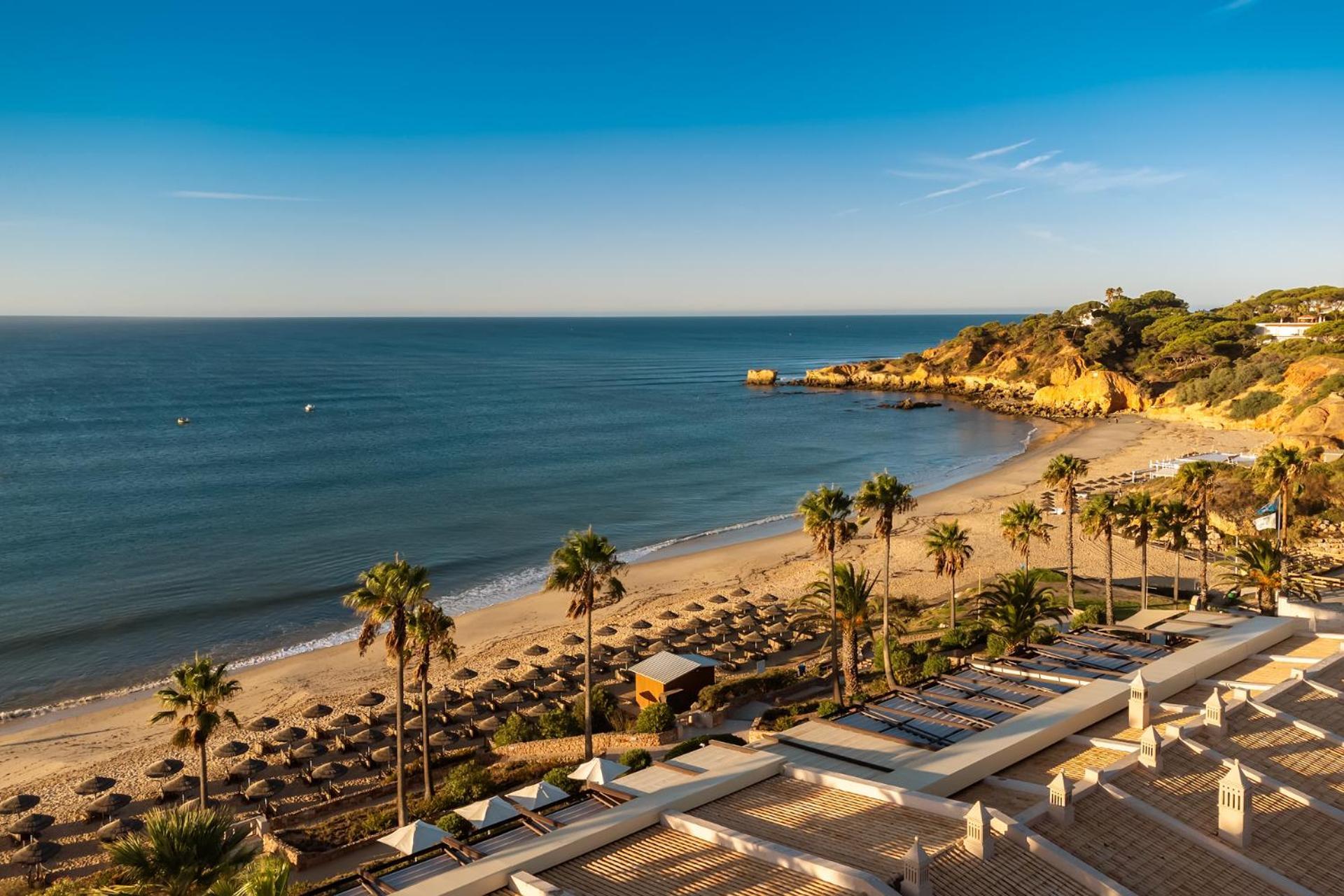 Grande Real Santa Eulalia Resort & Hotel Spa Albufeira Exterior photo The beach of Cala Galdana